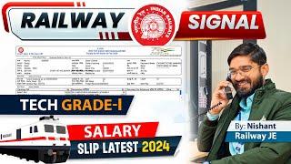 Railway's RRB Tech Signal Grade-1 Salary Slip with proof -syllabus -Notes - Course - Exam Tips #rrb