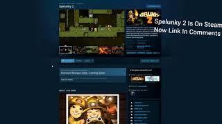 Spelunky 2 Steam News