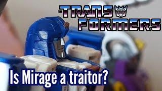 Transformers G1 Stop Motion. Is Mirage a Traitor?