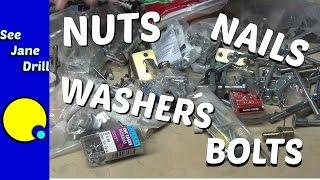 CHEAP Nails, Screws, Nuts and Bolts Organizer