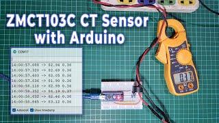 Interfacing ZMCT103C CT Sensor with Arduino