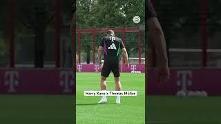 Harry Kane gets to know Thomas Müller 