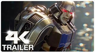 TRANSFORMERS ONE "Optimus Prime Vs Megatron" : 6 Minute Trailers (4K ULTRA HD) NEW 2024