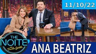 Ana Beatriz Barbosa no The Noite com Danilo Gentili hoje 11/10/22 Terça feira no Sbt outubro 2022