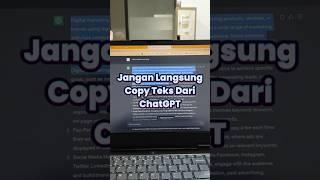 Cara agar tidak ketahuan copy paste dari AI