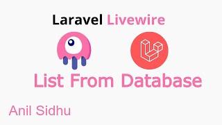 Laravel livewire tutorial #12 fetch list from database