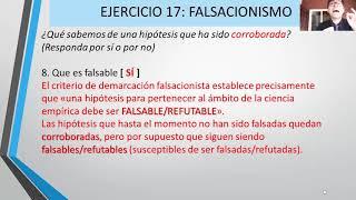 IPC: Falsacionismo - Ejercicios