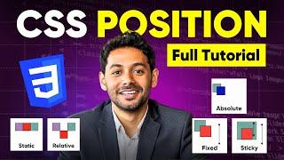 CSS Position Property: Position Relative, Absolute, Sticky and Fixed in CSS (Full Tutorial)