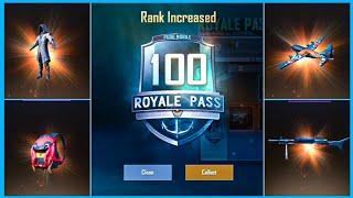 SEASON 8 ROYAL PASS : 8700 UC UPGRADE TO RP 100 RANK, ALL REWARDS UNLOCKED (PUBG MOBILE)