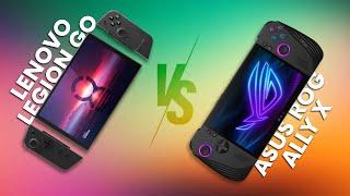 Asus ROG Ally X vs Lenovo Legion Go: Which should you BUY?