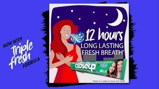 Closeup No.1 toothpaste in Bangladesh | Closeup Triple Fresh Formula 15 Sec | Closeup Bangladesh