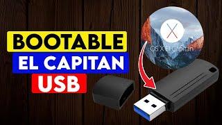 How to Make a Bootable macOS El Capitan USB
