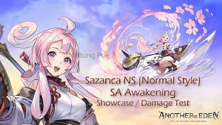 Another Eden - Showcase Sazanca Damage Test Buff Debuff " Sukunahikona " SA