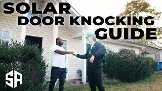 The Best Tips for Selling Solar Door to Door - Live In Field Solar Sales Training