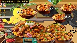 Chidiya -K-Chawal | Episode | Chidiya Wala Cartoon | AchiCartoon |Hindi Kahani | tunikauwastoriestv