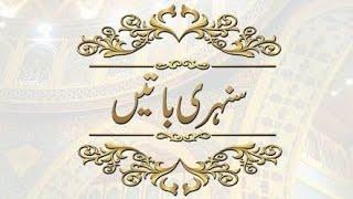 Sunehri batain in [ urdu ]{Best islamic quotes in Urdu} Sunehri Aqwal [Golden words in Urdu]