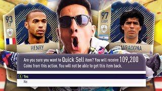 INSANE ICON DISCARD CHALLENGE!!! (FIFA 18)