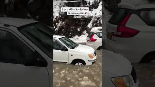 power of Indian car Manali viral#video