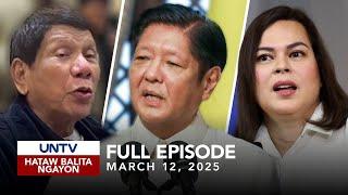 UNTV: Hataw Balita Ngayon | March 12, 2025