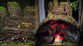 How to Make Guna Cave Ganpati Decoration | Manjummel Boys Theme #ganpatidecoration #thekraftco