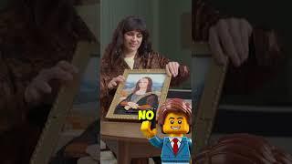 Forget Da Vinci LEGO  MONALISA is here !