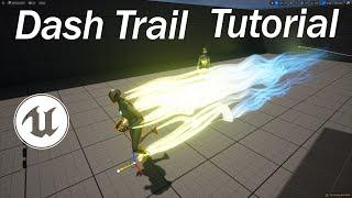 Unreal Character Trail Niagara Tutorial