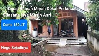 Dekat Dengan Perkotaan, Suasana Kampung Cipadung Masih Asri, Dijual Rumah Murah