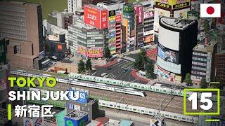 Shinjuku : Cities skylines : Tokyo [EP 15]