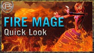 Fire Mage - Shadowlands: Quick Look