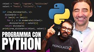 PYTHON  CORSO GRATIS per IMPARARE A PROGRAMMARE  Subito da principante a esperto!