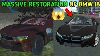 THE MASSIVE RESTORATION OF BMW I8 IN CAR SIMULATOR 2  || MUST WATCH || HARSH IN GAME