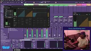 TISZY CLIPS #2 - Mezclando vocales en el estudio (ABLETON LIVE 12) ft. @DavTheNinja