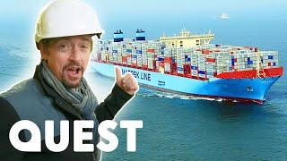 Secrets Of The Marie Maersk Container Ship | Richard Hammond’s Big