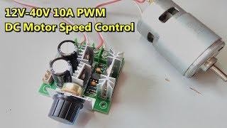 How to Use PWM DC Motor Speed Controller (12V-40V) 10A | POWER GEN