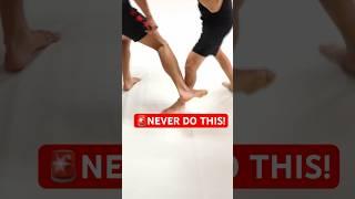 WARNINGDO NOT CALF KICK LIKE THIS #fightskills #ufc #mma #kickboxing #mmafight #mmafighting