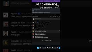 LOS COMENTARIOS DE STEAM: #shorts