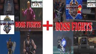 Sega's VIRTUA COP 1 & 2 BOSS BATTLES! Arcade Shooter Boss Fights!