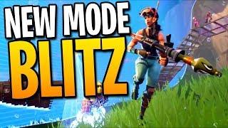 NEW FORTNITE BLITZ MODE GAMEPLAY! - Fortnite: Battle Royale Blitz Squads | TBNRKENWORTH