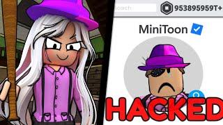 I stole MINITOONS account to play PIGGY...