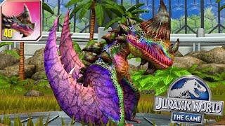 Jurassic World: The Game EP332 TAPEJALOCEPHALUS LV MAX