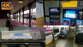 How to Ride the Chicago Metra train