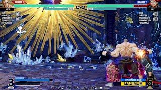 Geese Howard death combo kof xv