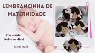 Lembrancinha de maternidade pra vender todos os dias  muito fácil e rápido de fazer!