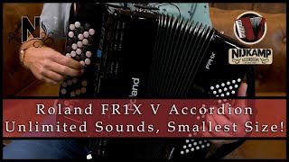 Roland FR1X V Accordion // Unlimited Sounds, Smallest size!