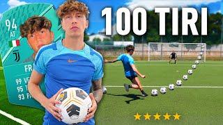 ️ 100 TIRI CHALLENGE: ANDREA FRATINO | Quanti Goal Segnerà su 100 tiri?
