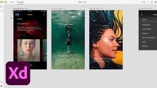 Adobe XD June Update: Overlays | Adobe Creative Cloud