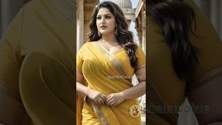 4k Ai Art Indian Lookbook Viral Saree Model - 01 #fashion #ytshorts #lookbook