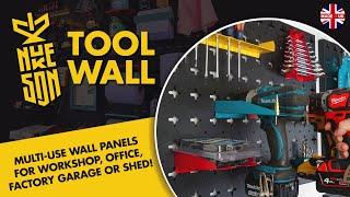 Nukeson Tool Wall Panels - Customise Your Workspace!