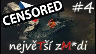 NEW Největší zm*di #4   CENSORED | World of Tanks