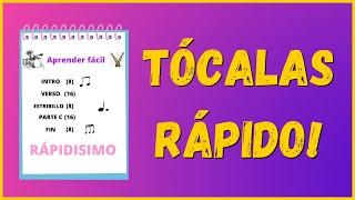 APRENDE a tocar tus CANCIONES FAVORITAS en MINUTOS